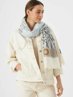 Codello Schals & Tücher<Damen Schal blau bedruckt