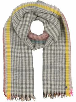 Fraas Schals & Tücher<Damen Schal grau kariert