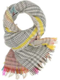 Fraas Schals & Tücher<Damen Schal grau kariert