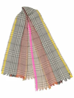 Fraas Schals & Tücher<Damen Schal grau kariert