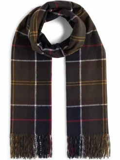 Barbour Schals & Tücher<Damen Schal oliv kariert