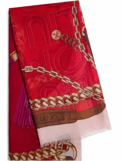 Liu Jo Collection Schals & Tücher<Damen Schal bordeaux rosa bedruckt