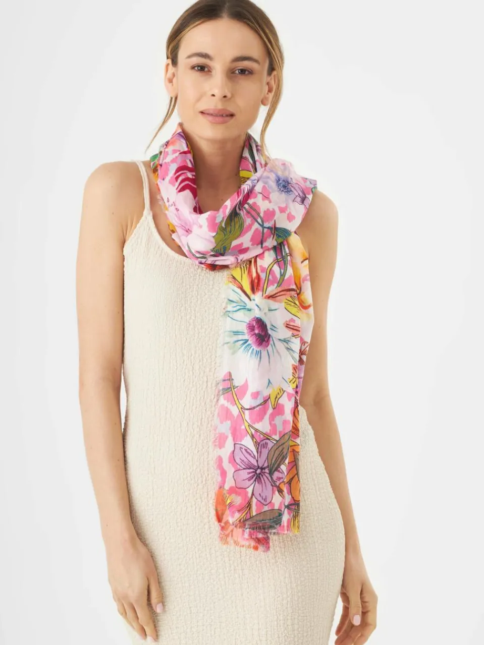 Codello Schals & Tücher<Damen Schal pink gemustert