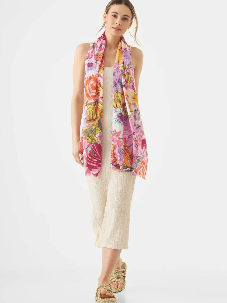 Codello Schals & Tücher<Damen Schal pink gemustert