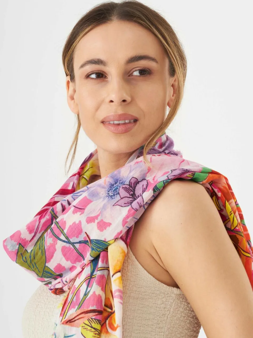 Codello Schals & Tücher<Damen Schal pink gemustert