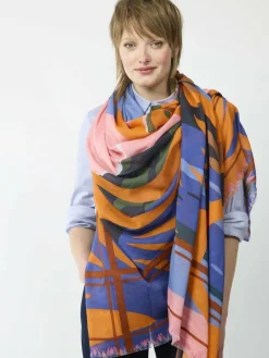 Codello Schals & Tücher<Damen Schal mehrfarbig bedruckt