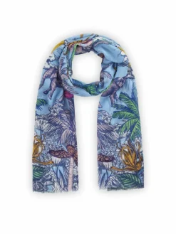 Codello Schals & Tücher<Damen Schal blau gemustert