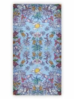 Codello Schals & Tücher<Damen Schal blau gemustert