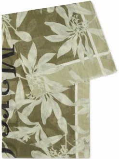 Marc O'Polo Schals & Tücher<Damen Schal oliv lind gemustert