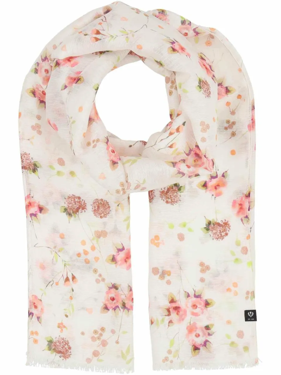 Fraas Schals & Tücher<Damen Schal beige gemustert