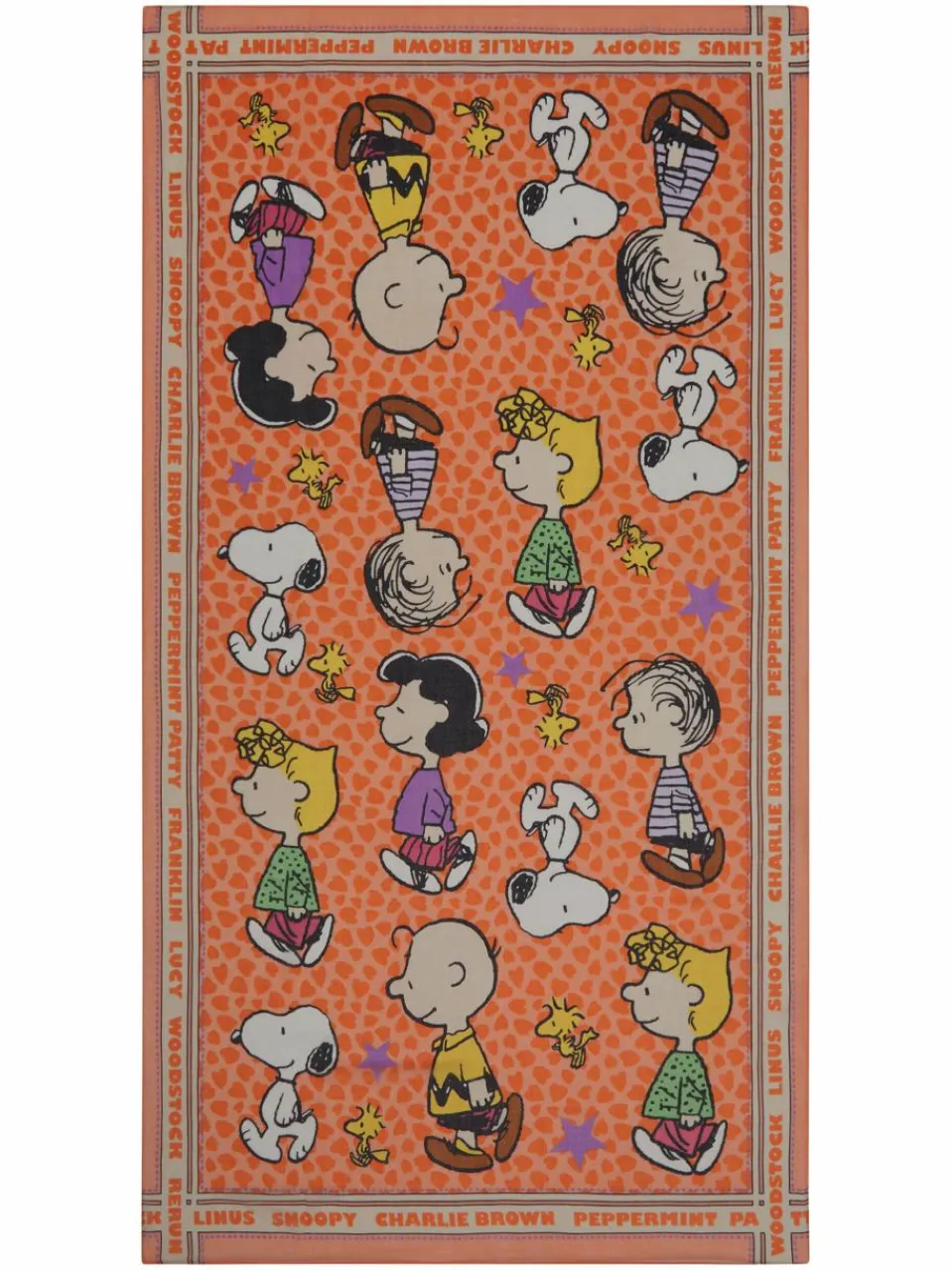 Codello Schals & Tücher<Damen Schal - PEANUTS orange bedruckt