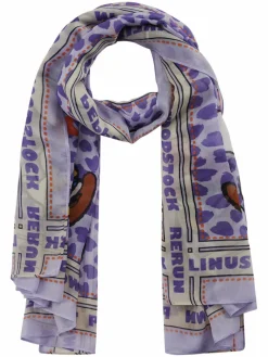 Codello Schals & Tücher<Damen Schal - PEANUTS lila bedruckt