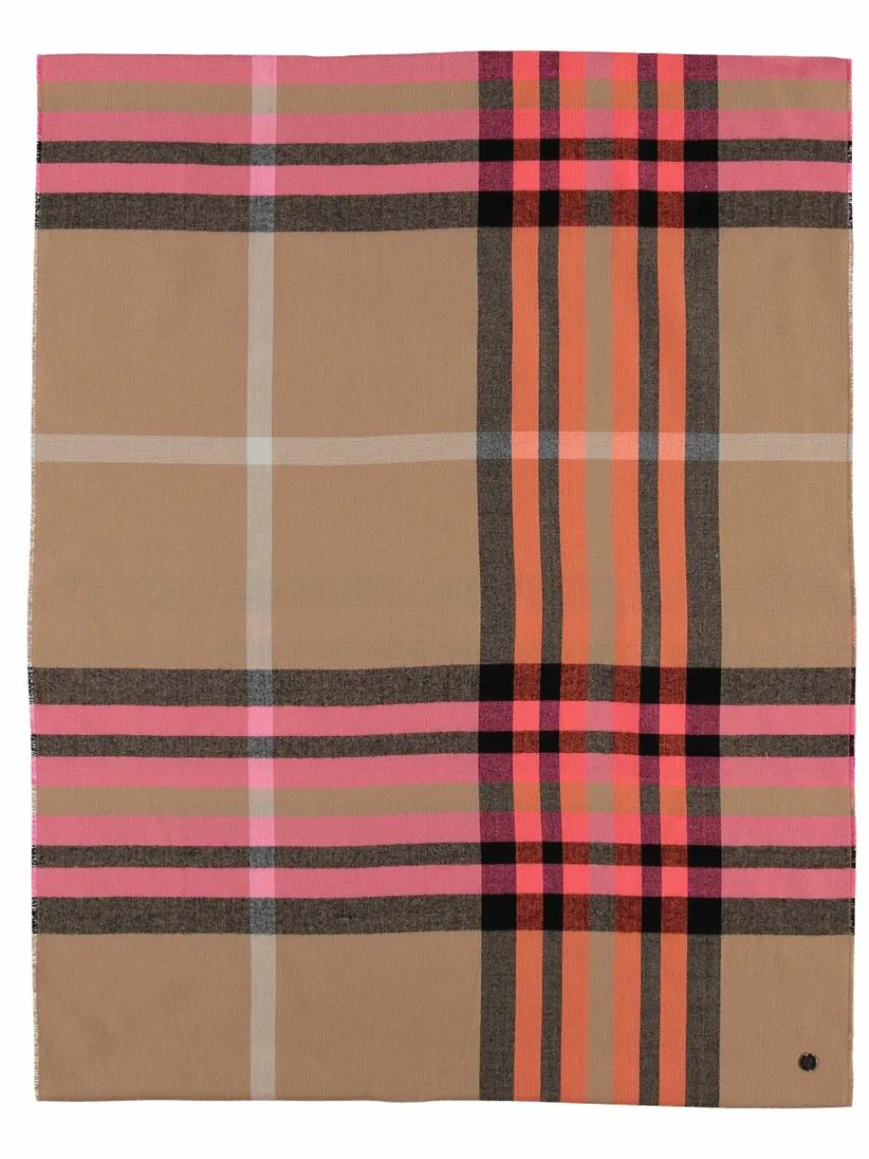 Fraas Schals & Tücher<Damen Schlauchschal camel kariert