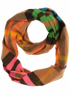 Fraas Schals & Tücher<Damen Schlauchschal camel kariert