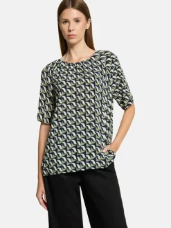 Betty Barclay Blusen<Damen Schlupfbluse mehrfarbig gemustert