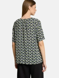 Betty Barclay Blusen<Damen Schlupfbluse mehrfarbig gemustert