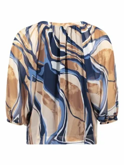 Betty & Co Blusen<Damen Schlupfbluse mehrfarbig gemustert