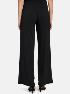 Vera Mont Hosen<Damen Schlupfhose schwarz uni