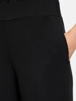 Vera Mont Hosen<Damen Schlupfhose schwarz uni
