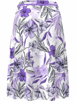 Frank Walder Röcke<Damen Schlupfrock mehrfarbig gemustert