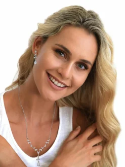 Elli Schmuck<Damen Schmuckset silber uni