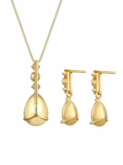 Elli PREMIUM Schmuck<Damen Schmuckset gold uni