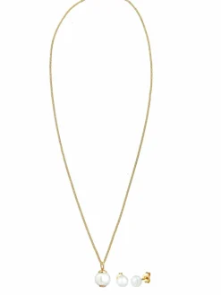 Elli Schmuck<Damen Schmuckset gold uni