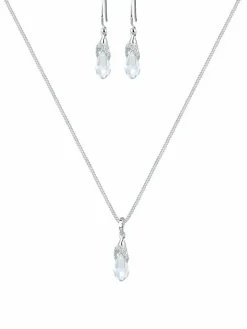 Elli Schmuck<Damen Schmuckset silber uni