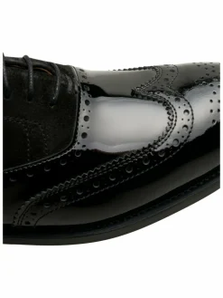 Henry Stevens Schnürschuhe<Damen Schnürer – Ella FBO schwarz uni