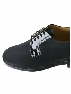 Henry Stevens Schnürschuhe<Damen Schnürer – Ella PB schwarz uni
