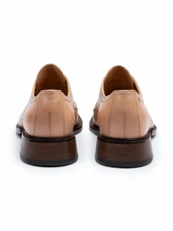 Lloyd Schnürschuhe<Damen Schnürschuh cognac uni