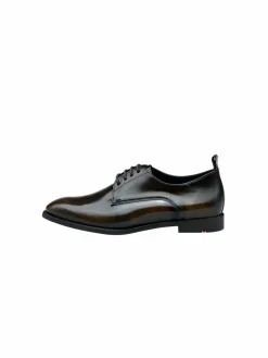 Lloyd Schnürschuhe<Damen Schnürschuh cognac uni