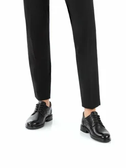 Lloyd Schnürschuhe<Damen Schnürschuh schwarz uni