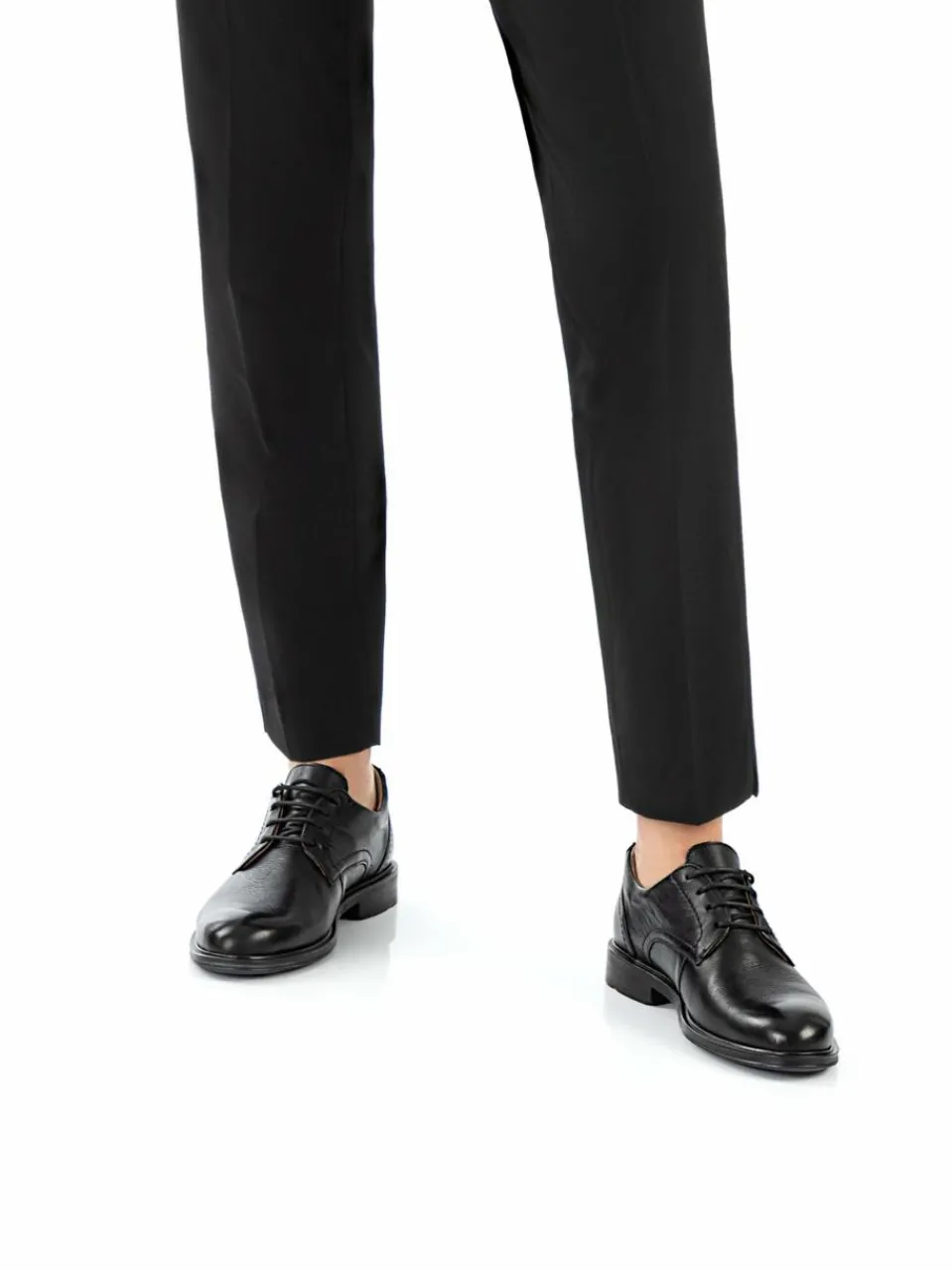 Lloyd Schnürschuhe<Damen Schnürschuh schwarz uni