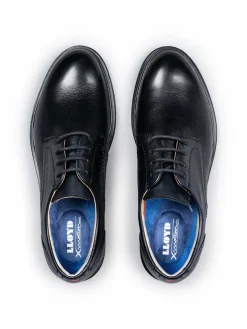 Lloyd Schnürschuhe<Damen Schnürschuh schwarz uni