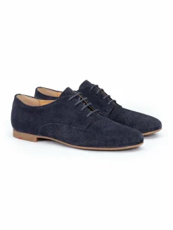 Lloyd Schnürschuhe<Damen Schnürschuh blau uni