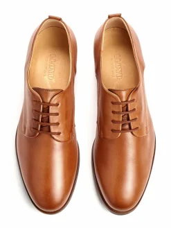 Lloyd Schnürschuhe<Damen Schnürschuh cognac uni