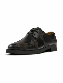 Camper Schnürschuhe<Damen Schnürschuhe - Iman schwarz uni