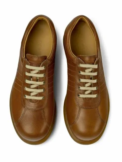 Camper Schnürschuhe<Damen Schnürschuhe - Pelotas Ariel braun uni