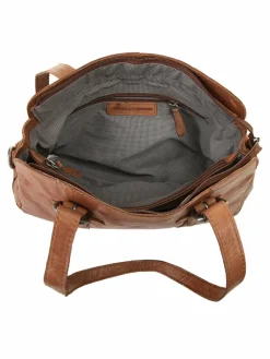 Spikes & Sparrow Taschen & Rucksäcke<Damen Schultertasche cognac uni