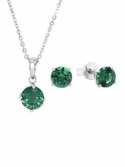 amor Schmuck<Damen Set silber uni