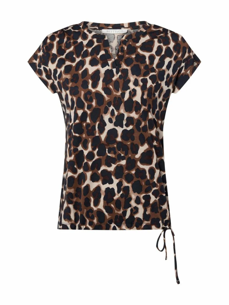 Betty & Co Shirts & Tops<Damen Shirt schwarz braun gemustert