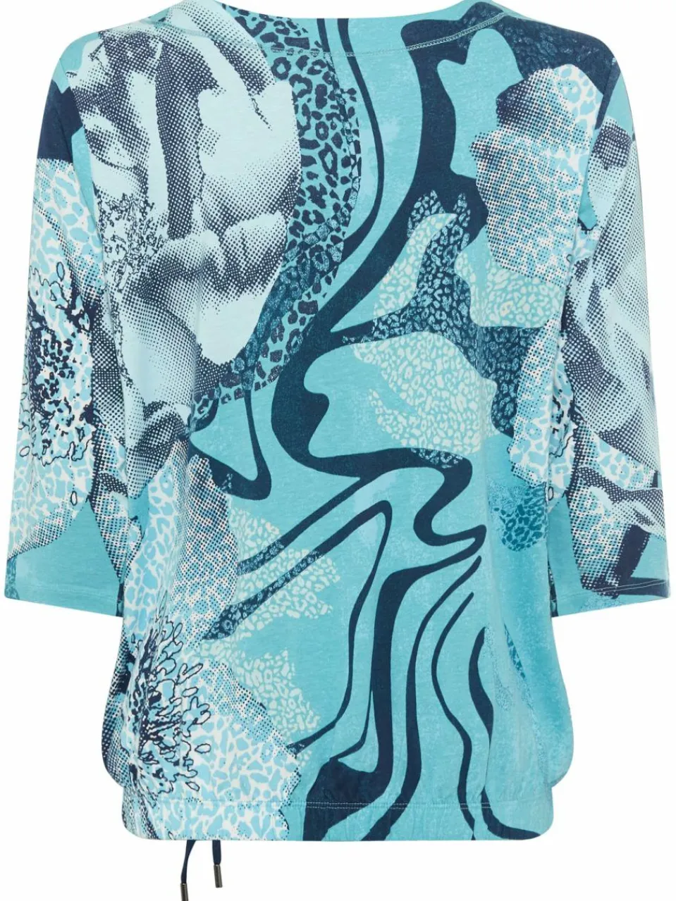 Olsen Shirts & Tops<Damen Shirt blau bedruckt