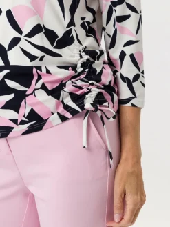 Frank Walder Shirts & Tops<Damen Shirt mehrfarbig gemustert