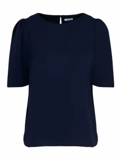 Seidensticker Blusen<Damen Shirtbluse - Uni blau uni