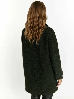 Faina Blazer<Damen Shirtjacket tanne uni