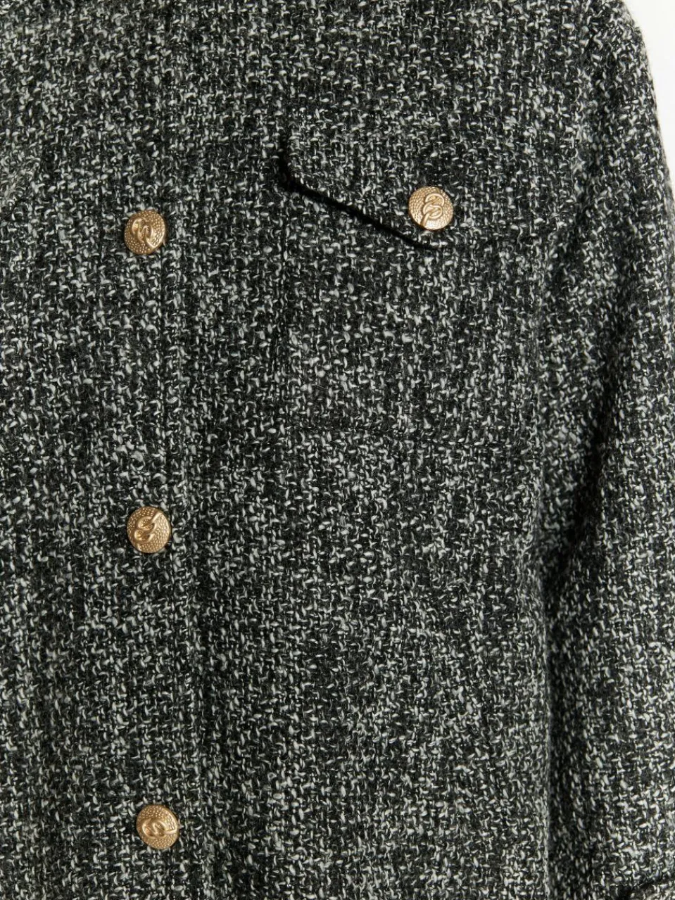 Faina Blazer<Damen Shirtjacket grau uni