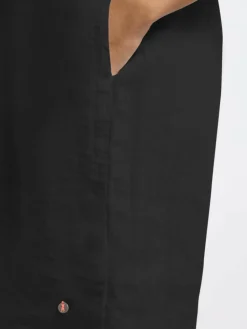 Frieda & Freddies Kleider<Damen Shirtkleid schwarz uni