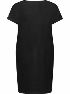 Frieda & Freddies Kleider<Damen Shirtkleid schwarz uni