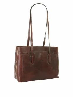 piké Taschen & Rucksäcke<Damen Shopper braun uni